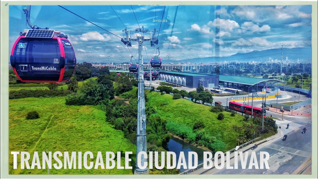 Transmicable Ciudad Bolívar 🚡 Portal Tunal ➡️ Mirador El Paraíso [4k/60]