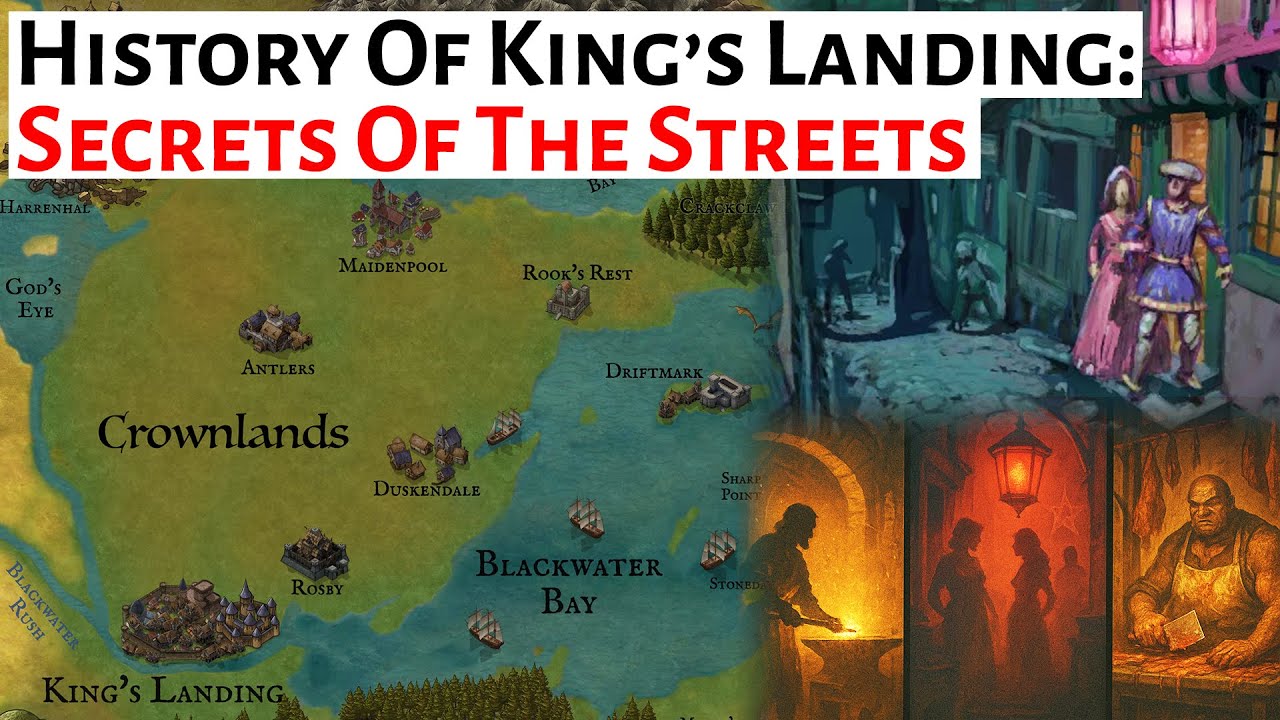 The Secrets Of The Streets Of King's Landing | History Of King's Landing | House Of The Dragon Lore