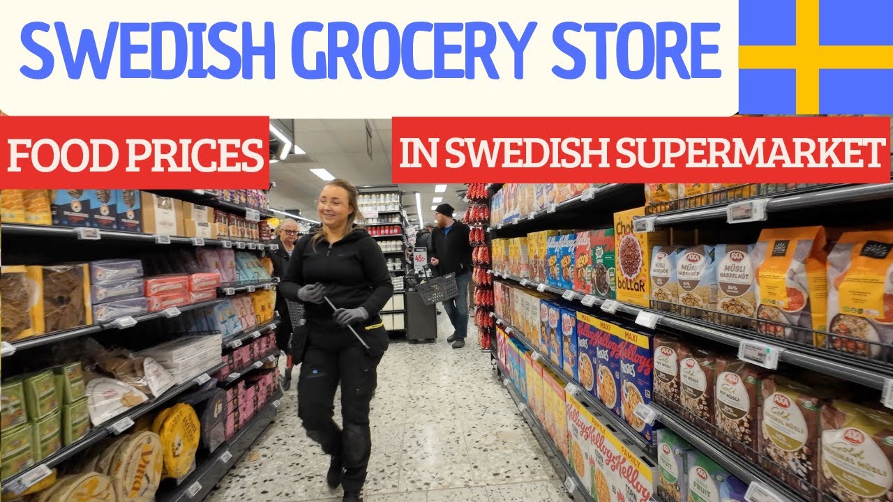 GROCERY SHOPPING IN SWEDEN | What's inside Swedish Supermarket ICA