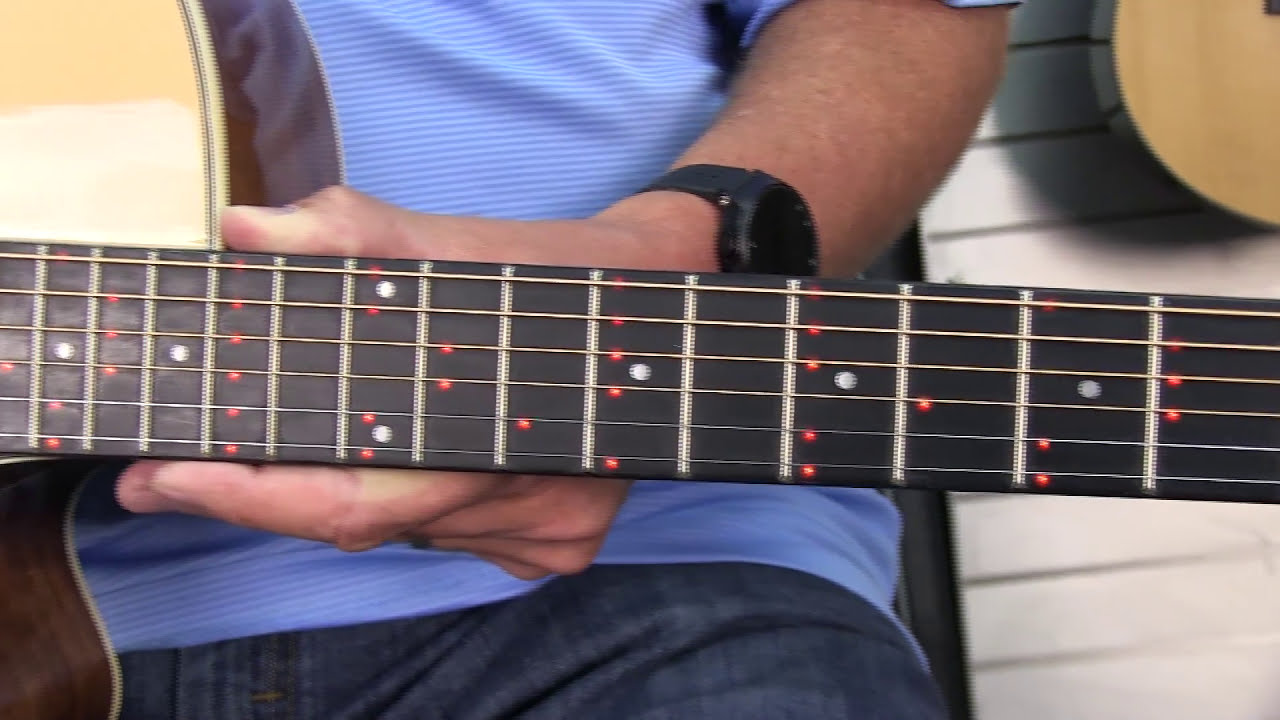 Fretlight with Guitar Tunes