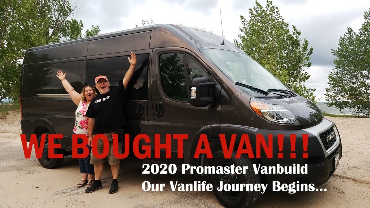 WE BOUGHT A VAN!!! 2020 Promaster Vanbuild Conversion. Vanlife begins...