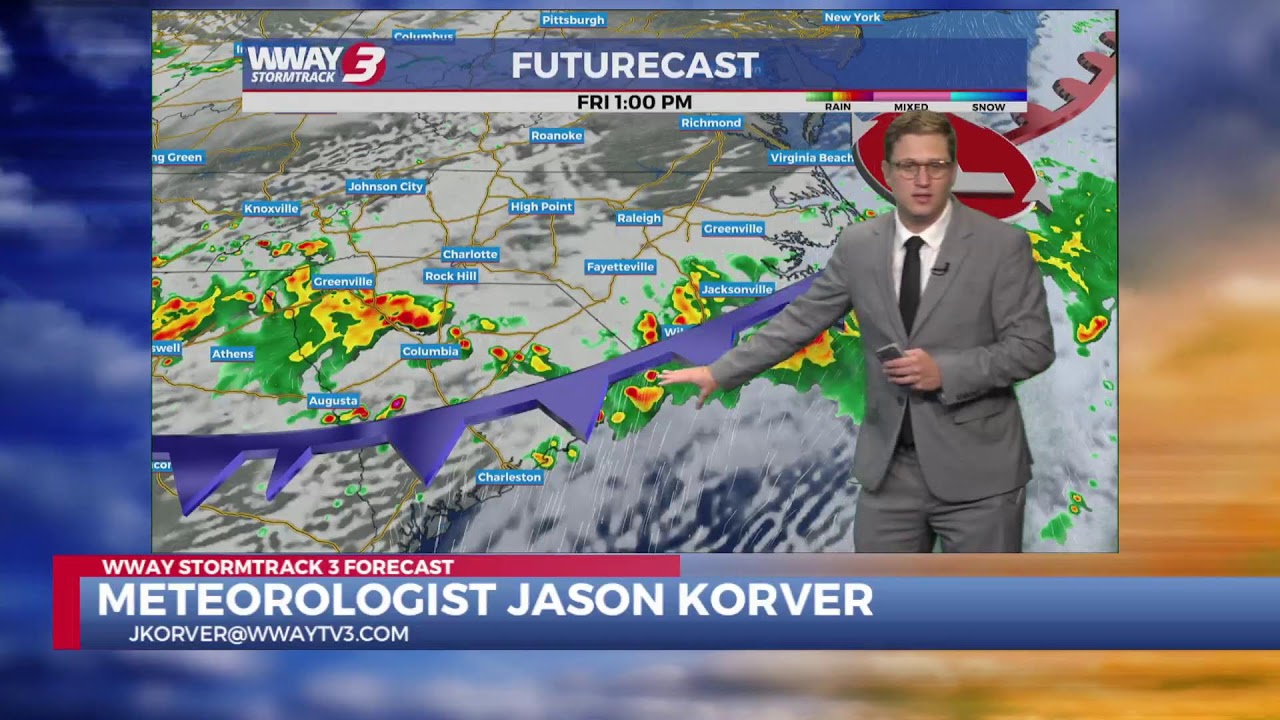 WWAY Stormtrack 3 Forecast Livestream (7/22/2026)