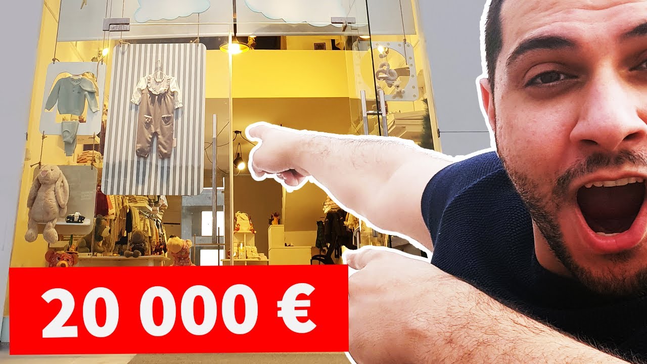 J'ai investi 20 000 € dans un magasin de vêtements