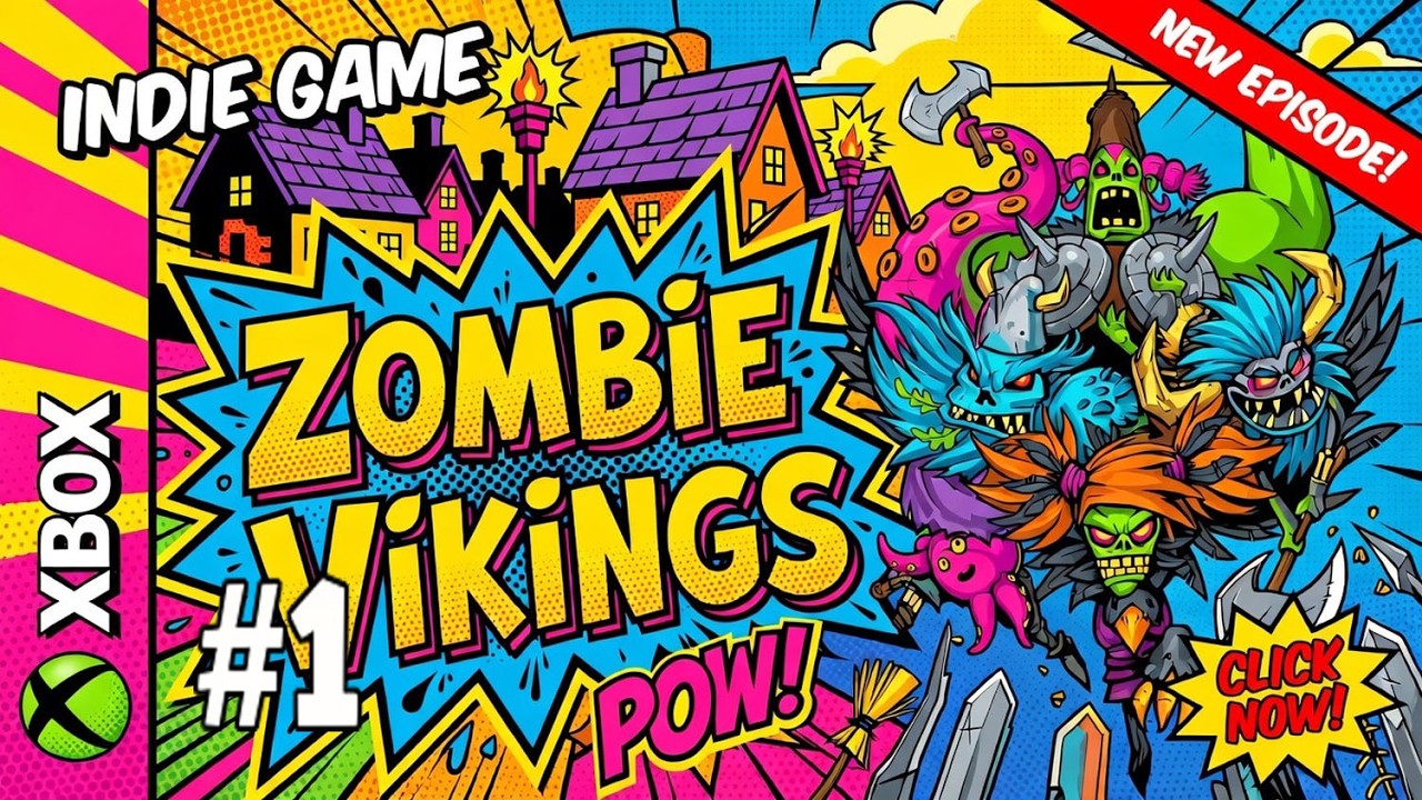 💥Zombie Vikings Epic Adventure  Indie Game Gameplay and Walkthru