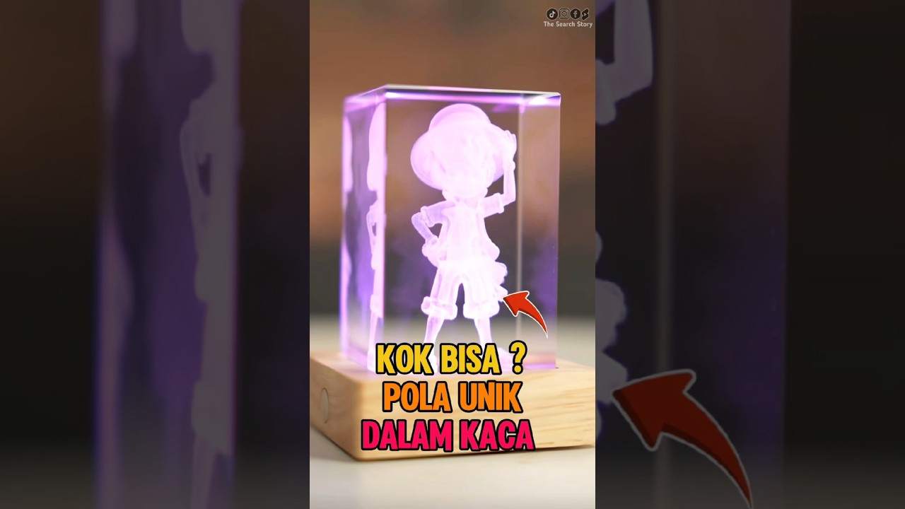 Membuat Pola Unik di dalam Cristal Kaca tanpa Menyentuhnya #fakta #unik #informasi