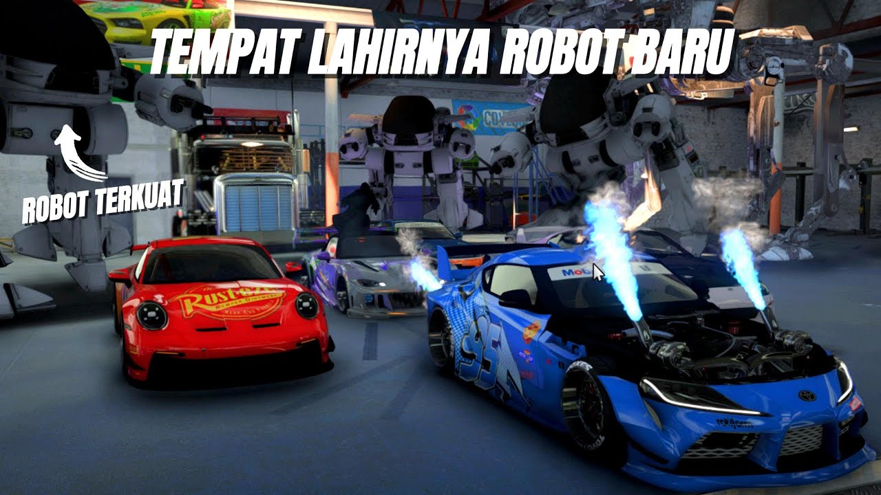 ROBOT CANGGIH LAHIR DARI BENGKEL INI? - GTA V ROLEPLAY