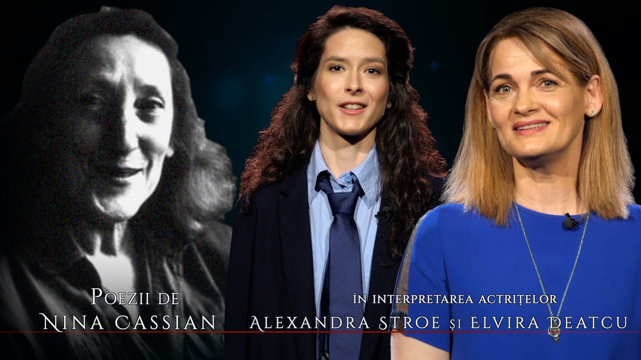 Aplauze pentru poet – Nina Cassian. Recită actrițele Elvira Deatcu și Alexandra Stroe