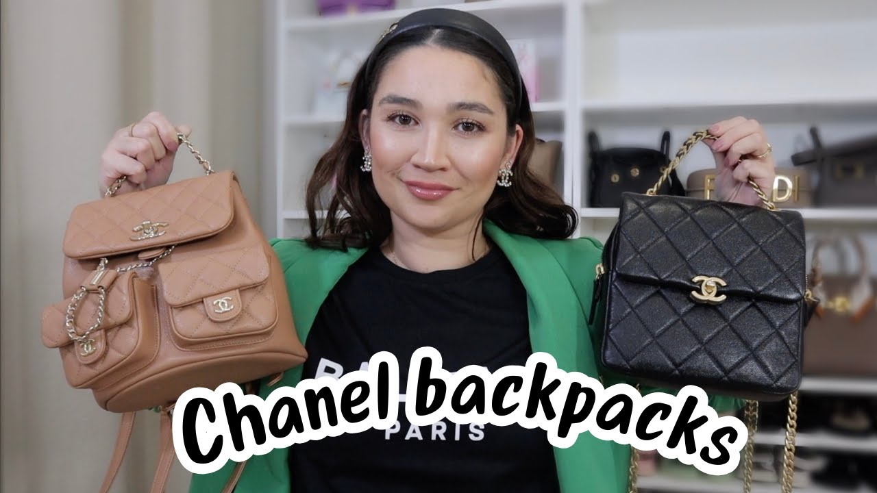 Рюкзаки Chanel: какие модели стоит купить, а какие — нет! 24 пенса Printemps Summer