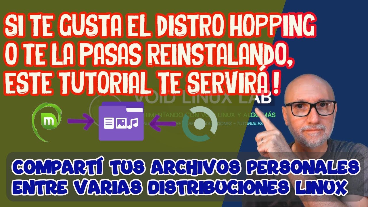Comparte tu /home entre varias distros linux.