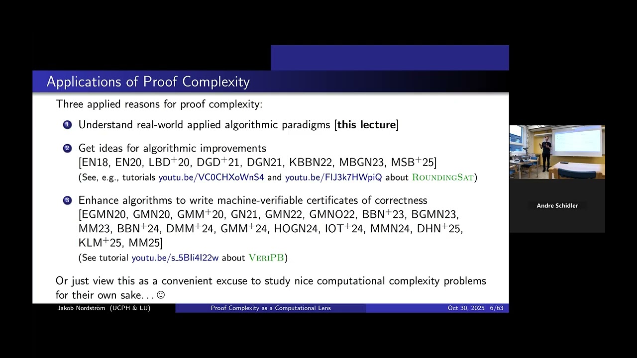 Proof complexity as a computational lens lecture 1: Introduction