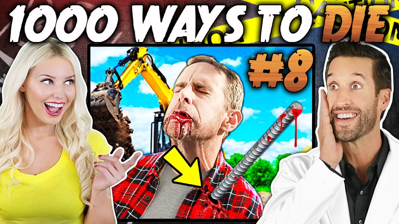 ВРАЧ смотрит жестокие травмы из 1000 Способов умереть #8