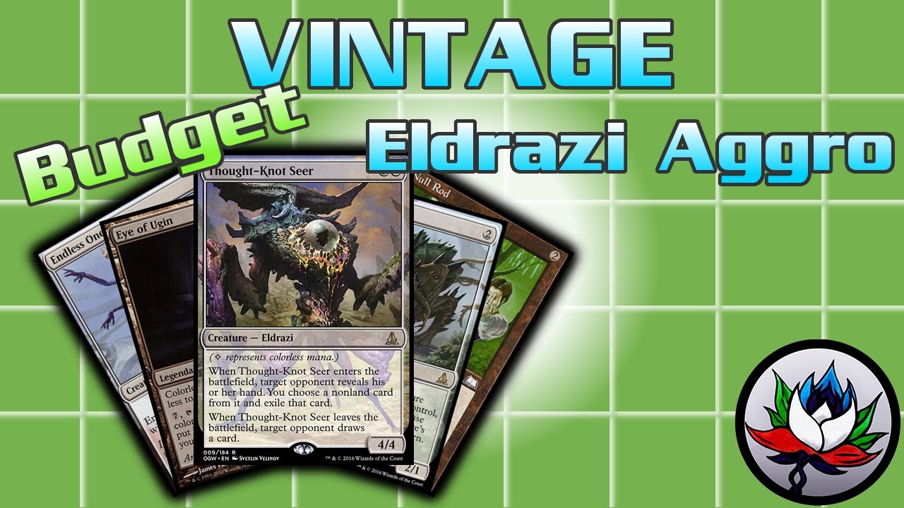MTG – Colorless Eldrazi Aggro “Budget” Vintage Deck Tech for Magic: The Gathering!