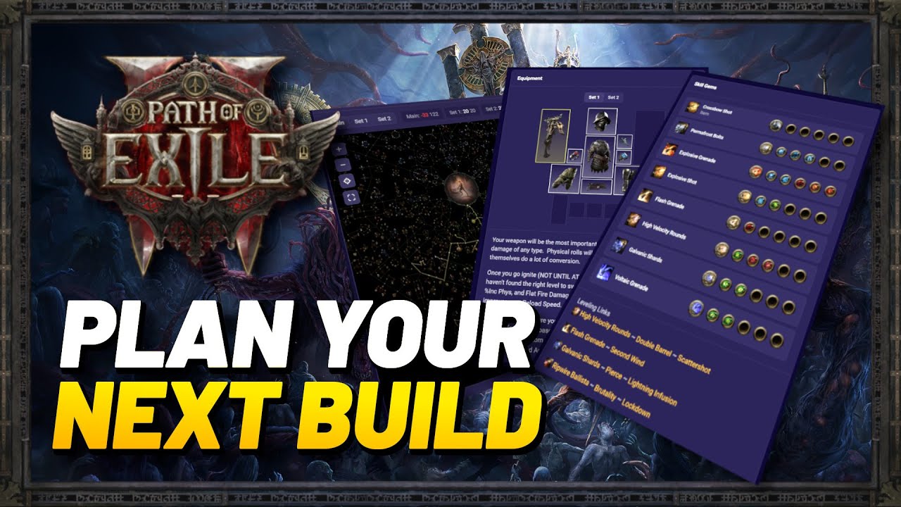 Path of Exile 2 Build Planner Tool - Open to EVERYONE!