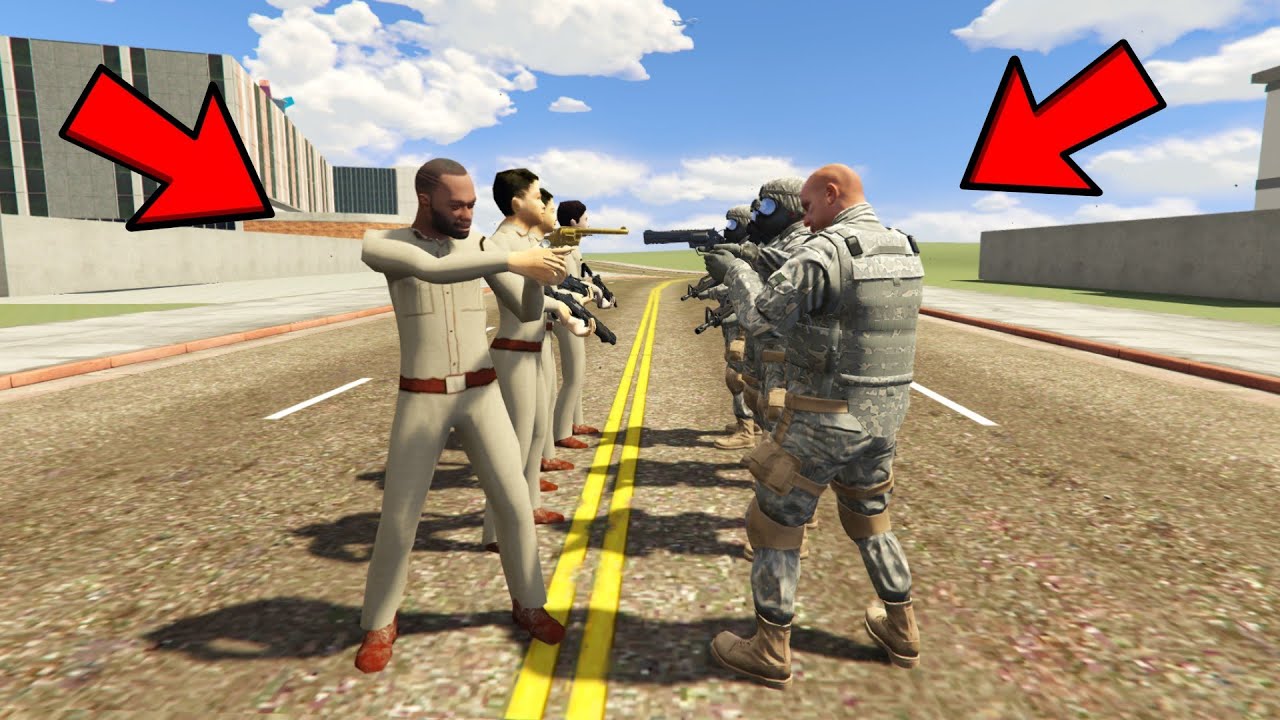 IBD3D Police vs GTA 5 Military The War Begins In Indian Bike Driving 3D
