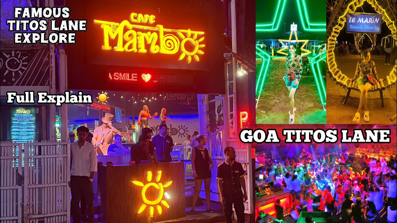 Goa Tito&rsquo;s Lane Nightlife 🌃 | Indian Glamour Vlogs | Goa Vlog 2025 Beach, Music & Party Vlog 💃🪩❤️
