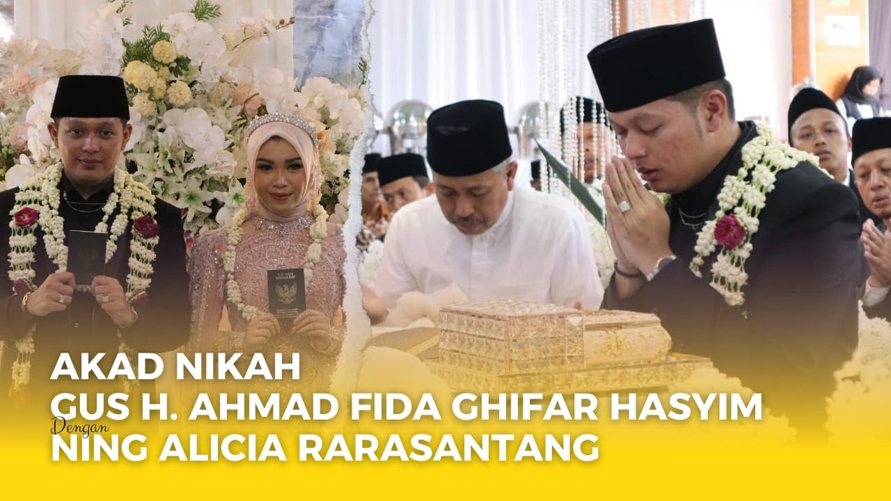 Pernikahan Agus H. Ahmad Ghifar Hasyim &  Ning Alicia Rarasantang | PP Nadwatul Falah Buntet, 121224