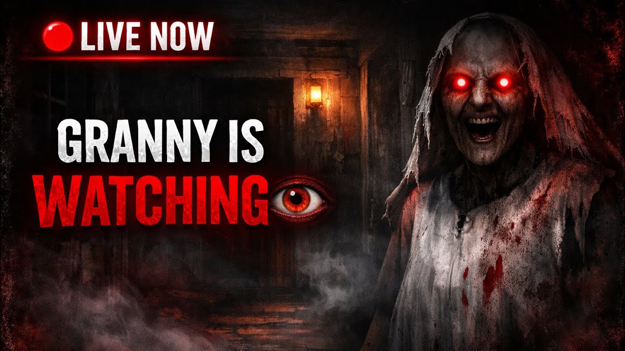GRANNY IS WATCHING 👁️ | LIVE HORROR SHORTS