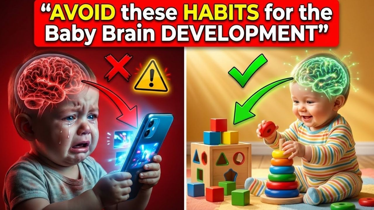 9 DANGEROUS habits that harm your baby's BRAIN DEVELOPMENT