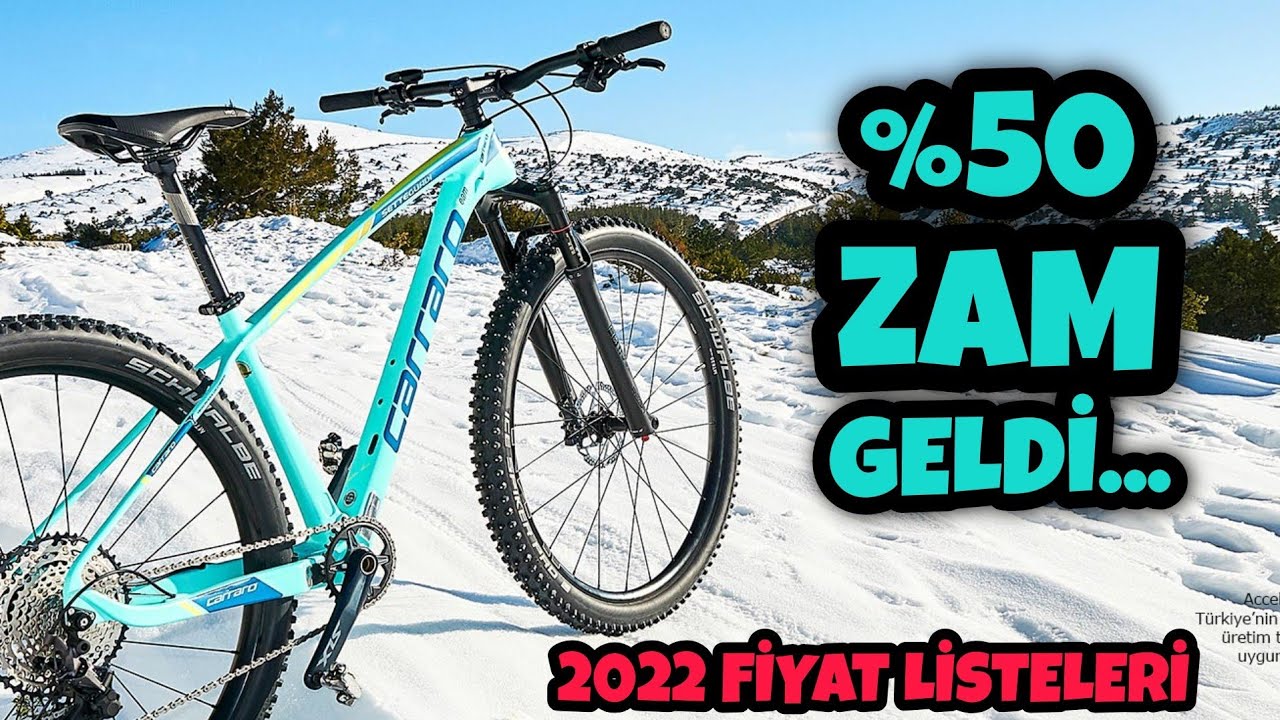 2022 / Dağ Bisikletlerinin Yeni Fiyatları!