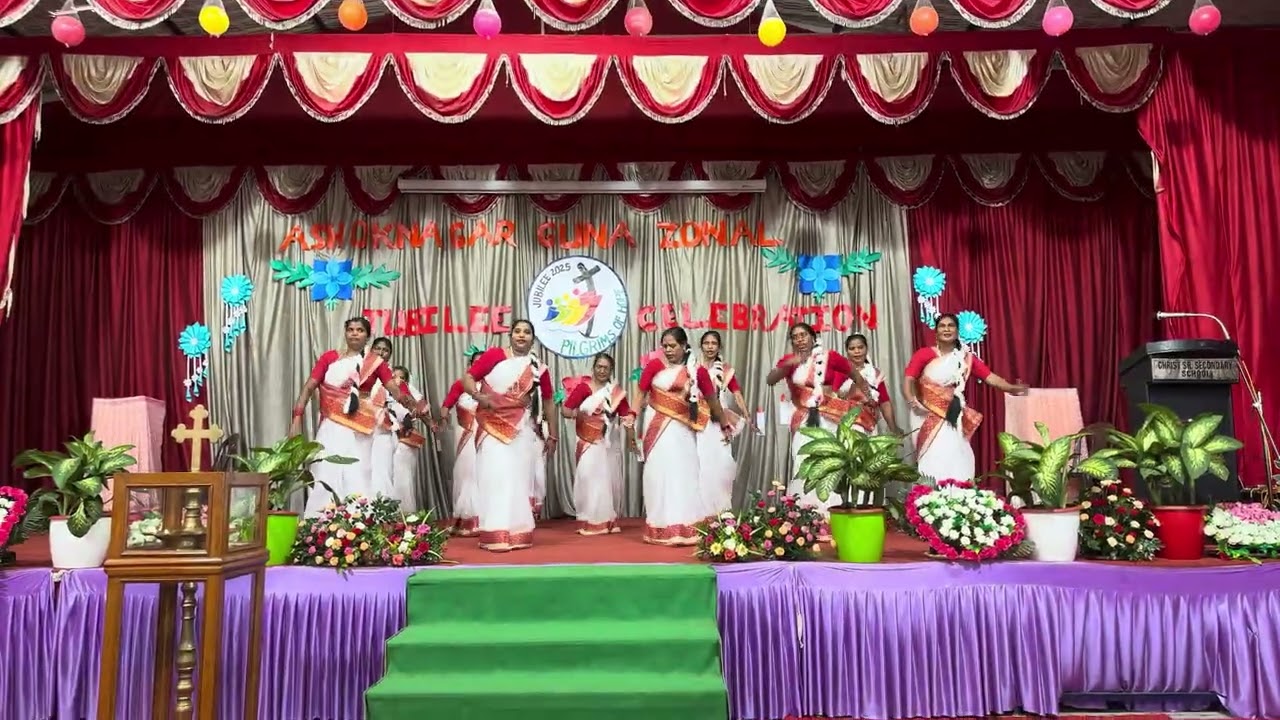 Dance by mahila sang dourana