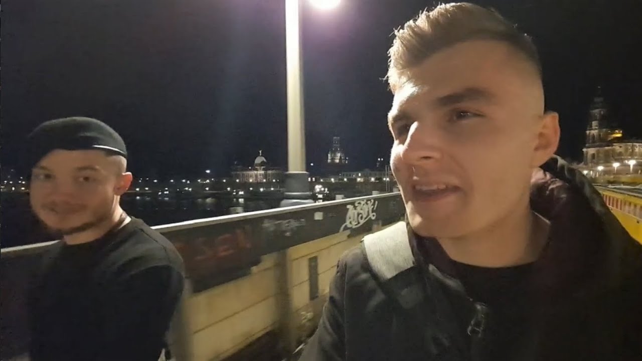 stürmische Pfandtour des Nachts