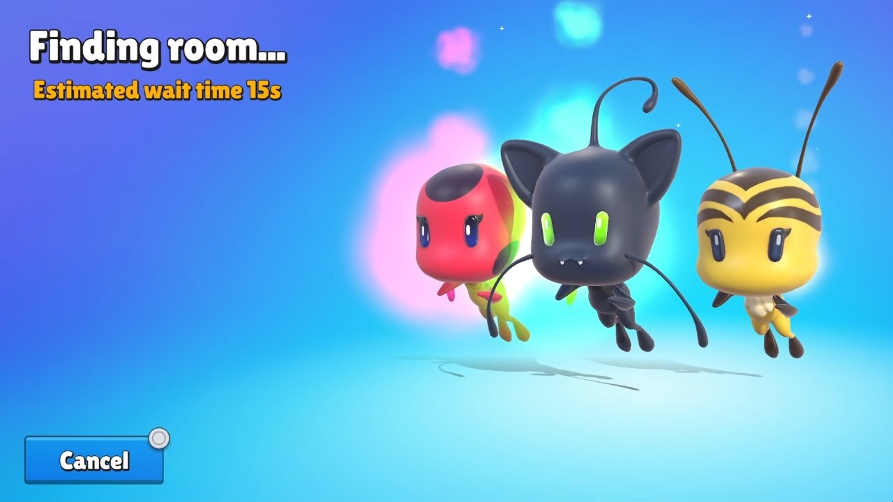 Stumble Guys Miraculous Ladybug 3-Player Split Screen Co-Op Gameplay! (Plagg, Tiki, Pollen)