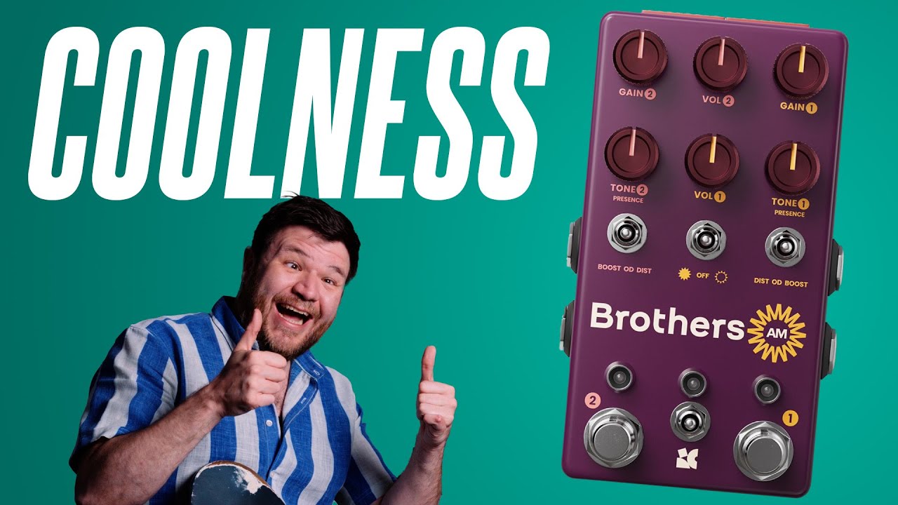 Педальный коллаборация века! Chase Bliss Brothers AM при участии AnalogMan!!