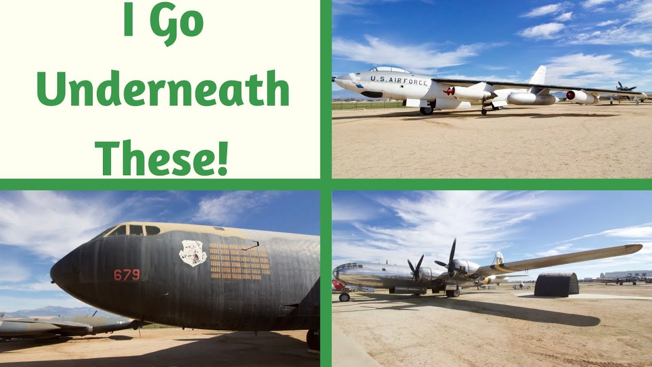 Going UNDERNEATH Legendary Bombers! B-47, B-29, B-52