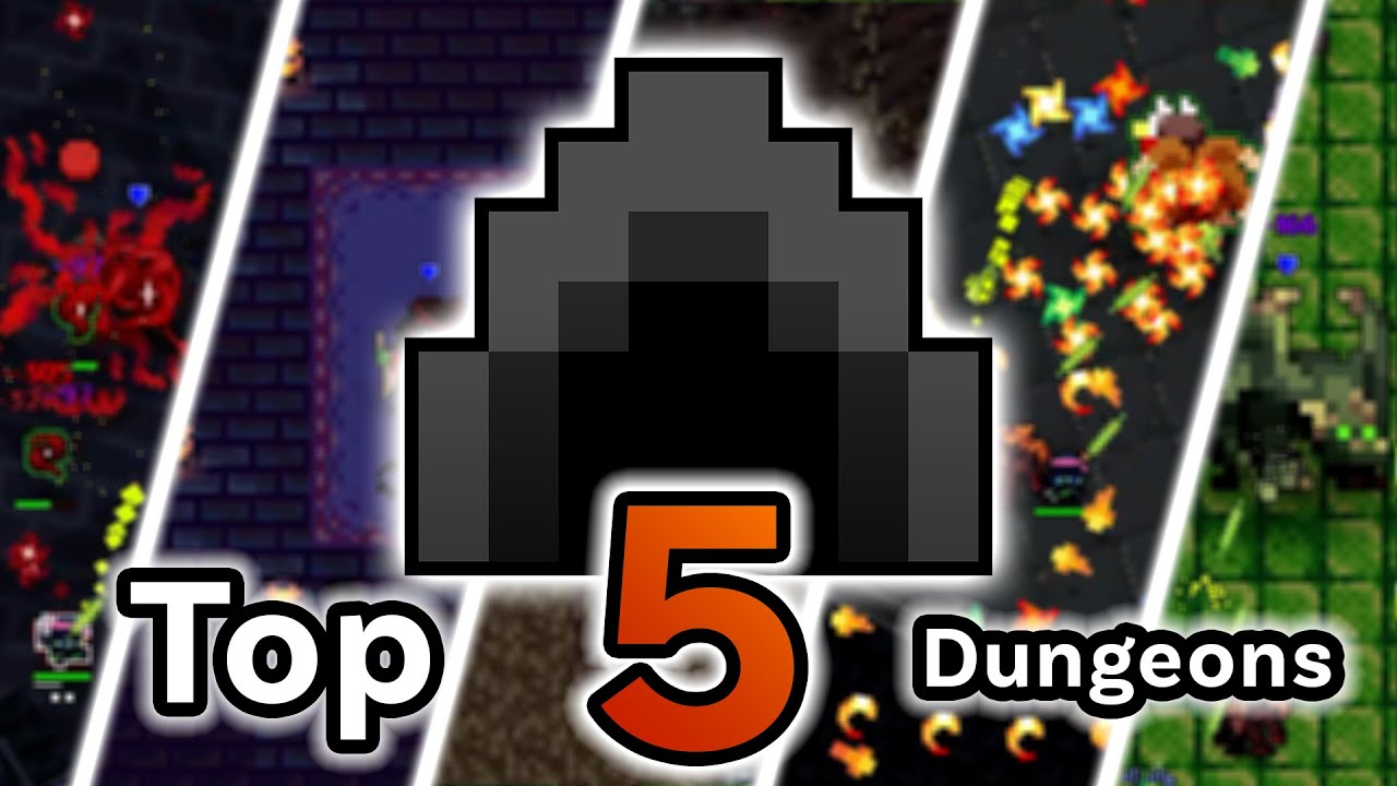 ЛУЧШИЕ подземелья в RotMG