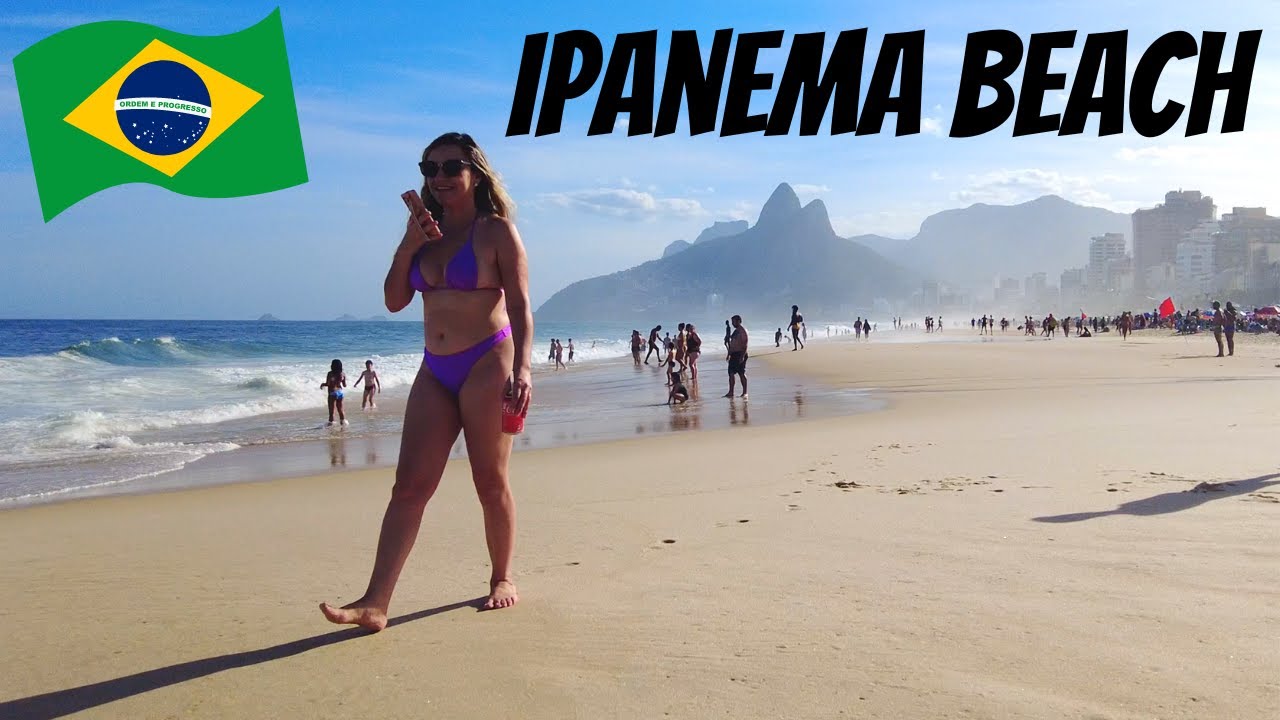 🇧🇷 IPANEMA BEACH Walk | Rio de Janeiro, Brazil | [4K]
