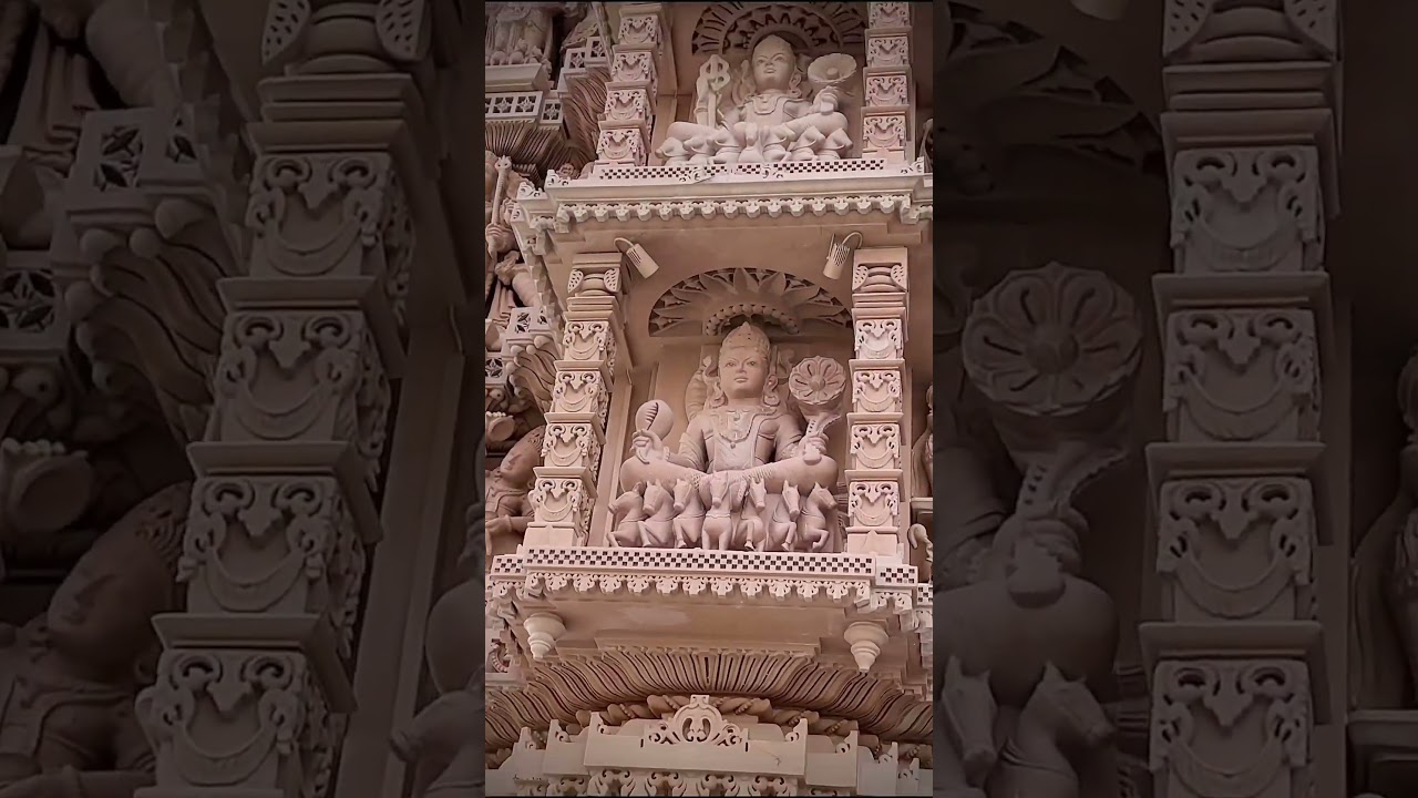First Hindu Temple 🛕 in Arab (Abudhabhi, UAE ) #cyclebaba #hindutempleabudhabi #hindutemple #uae