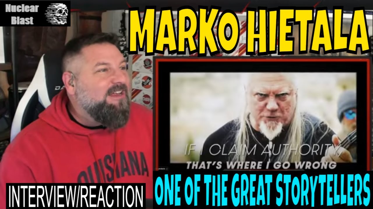 MARKO HIETALA NEW ALBUM!!! INTERVIEW & REACTION with OldSkuleNerd