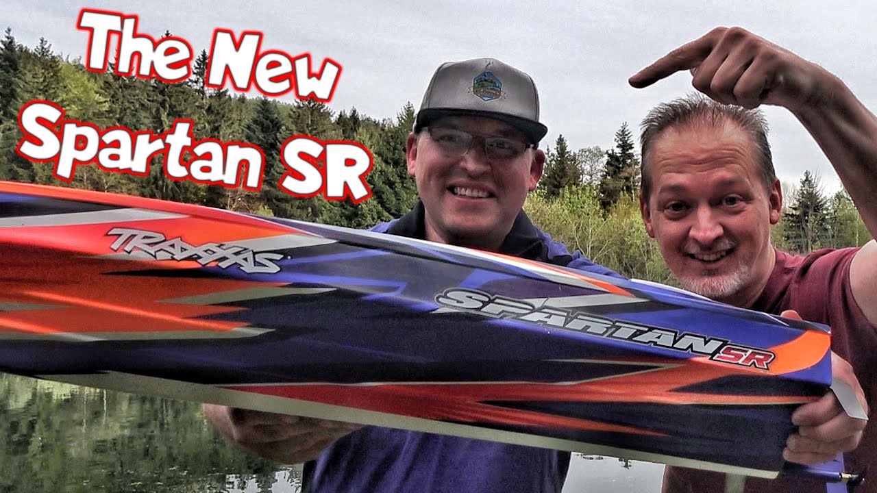 Das neue Traxxas Spartan SR. Bestes Boot der Welt.