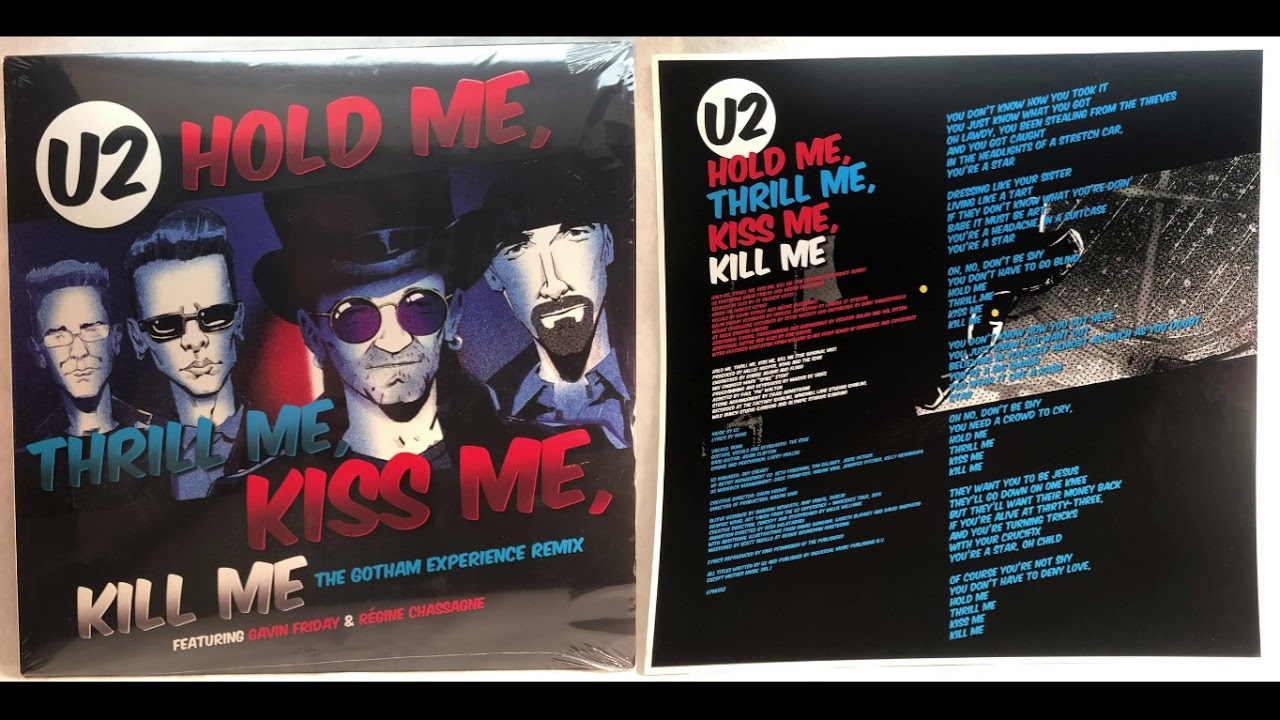 U2 - Hold Me, Thrill Me, Kiss Me, Kill Me (The Gotham Experience Remix, vinyl audio rip)
