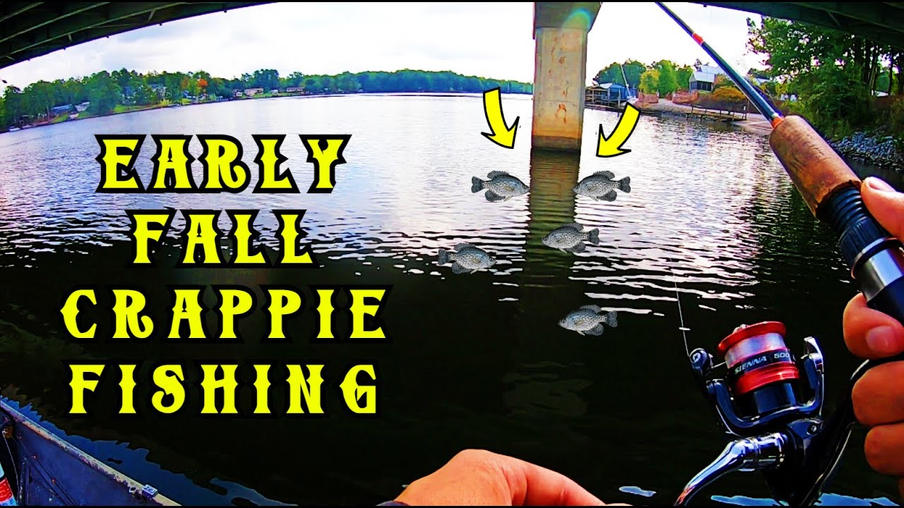 EARLY FALL LAKE MURRAY CRAPPIE FISHING!!!!