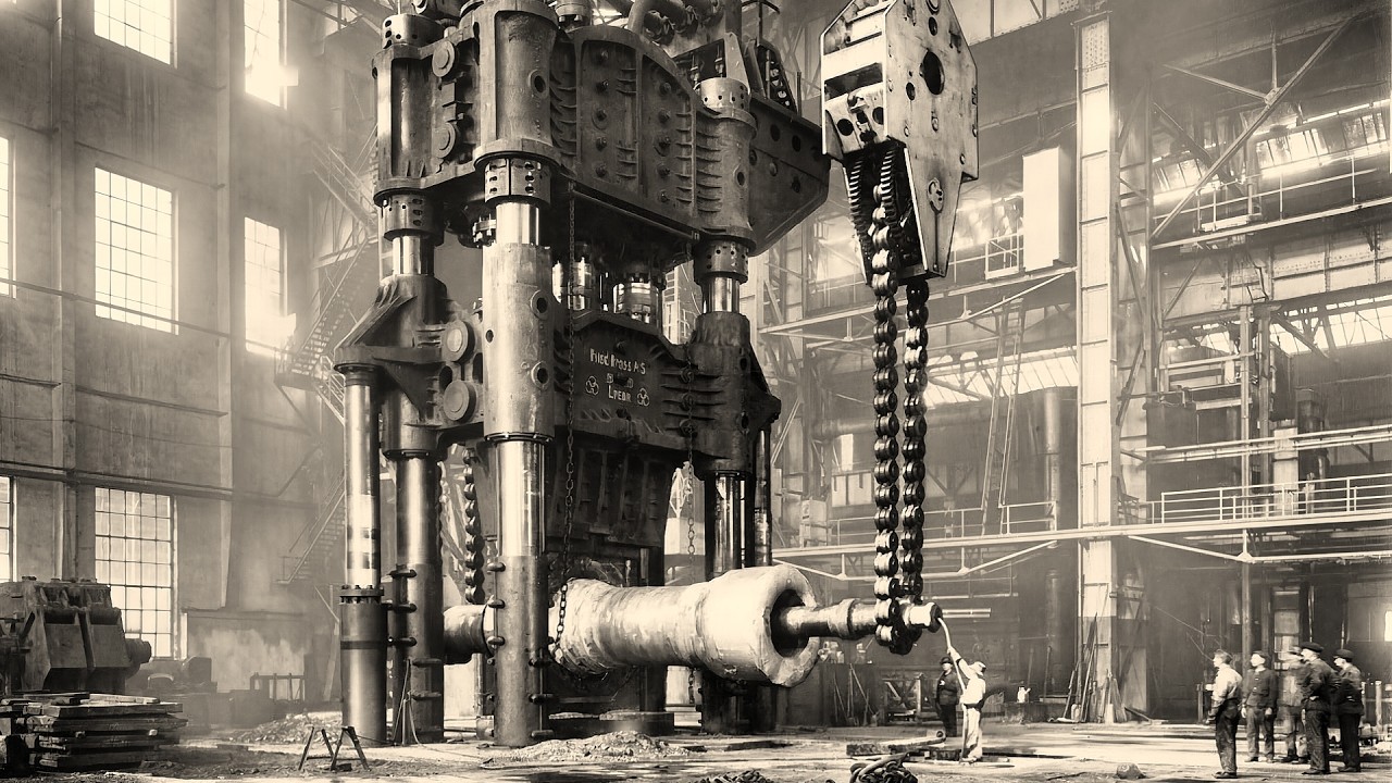 The 50,000-Ton Forging Press That Built America’s Aircraft — The Machine That Changed Aviation (1955