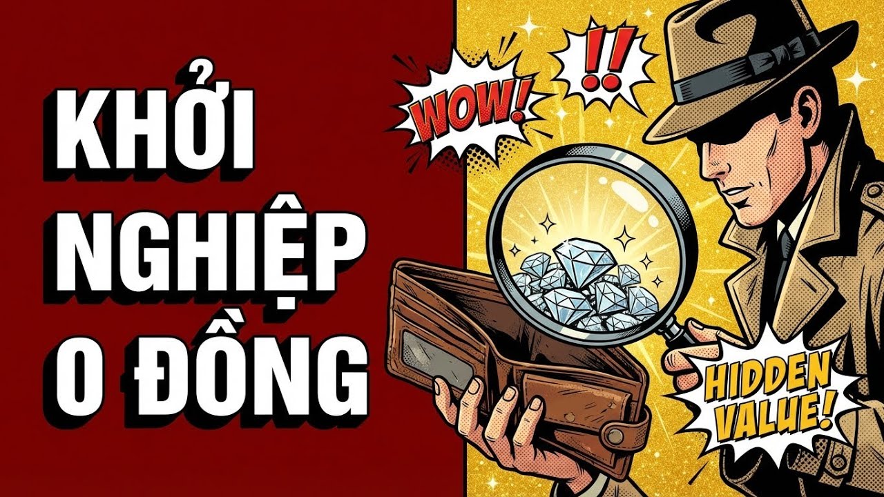SỰ THẬT VỀ KHỞI NGHIỆP 0 ĐỒNG VÀ 10 CÁCH KIẾM TIỀN TỪ HƯ KHÔNG MÀ NGƯỜI GIÀU GIẤU BẠN