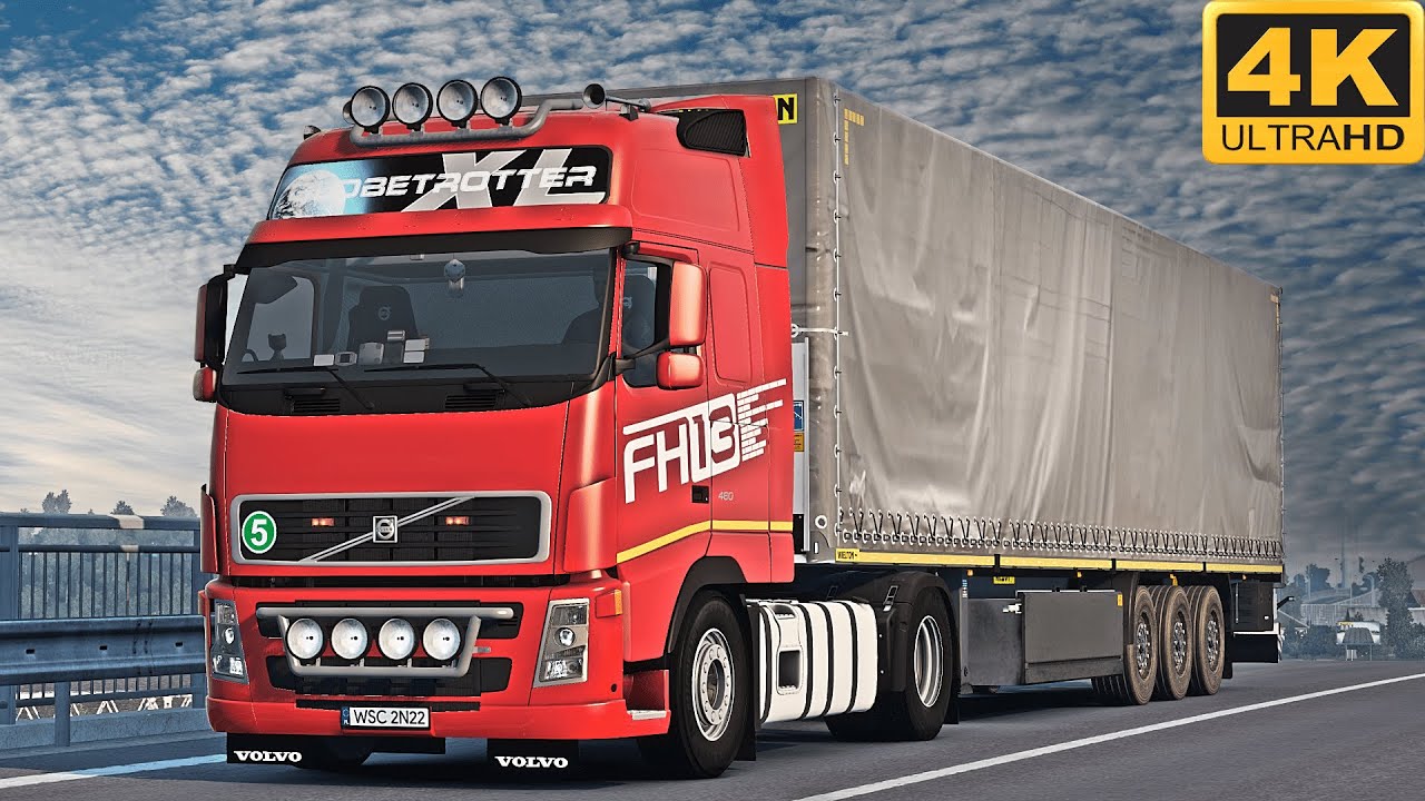4K | ETS2 1.44 | Promods | Volvo FH2 460 | Wrocław 🇵🇱 󠁧󠁢󠁳󠁣 - Brno 🇨🇿