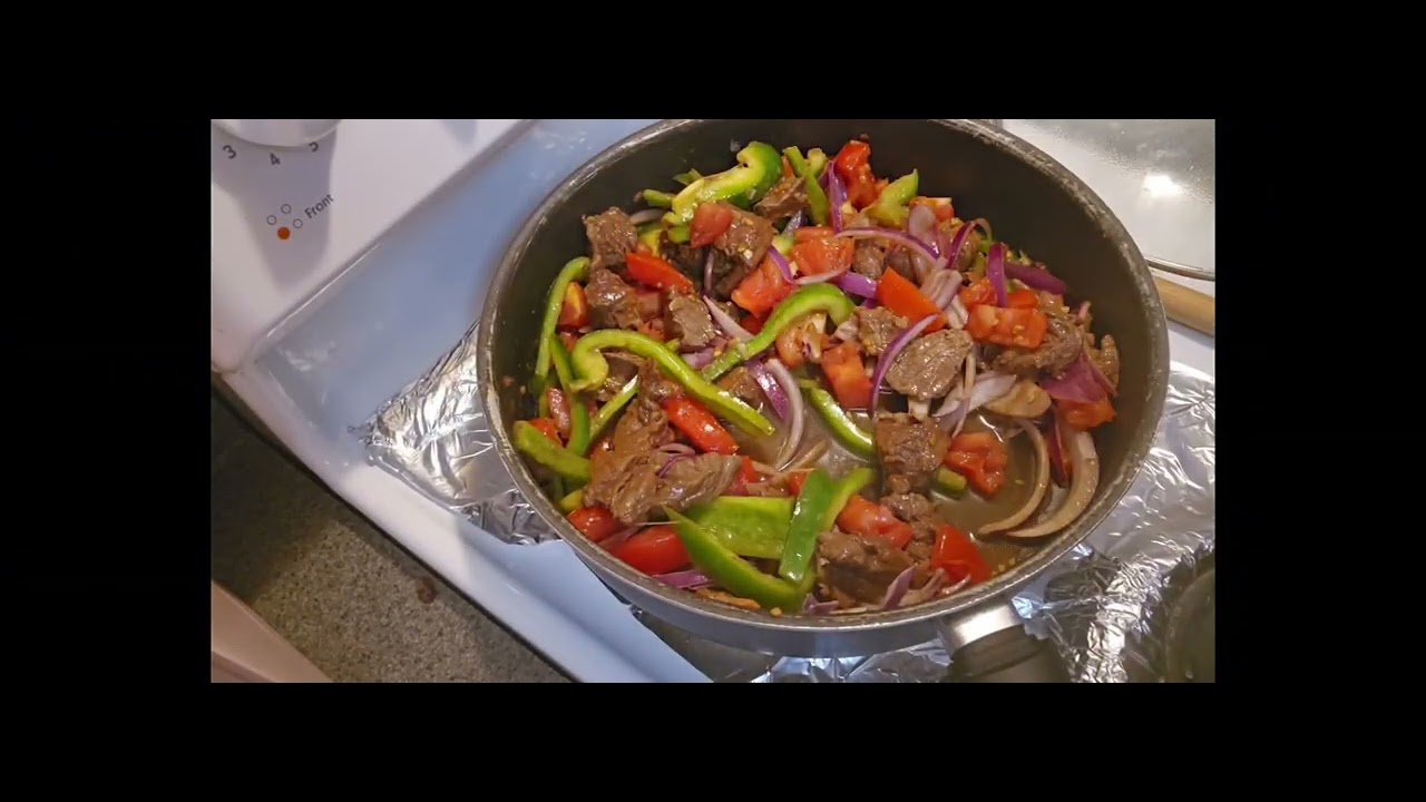 Carne guisada con vegetales | receta facil y casera 