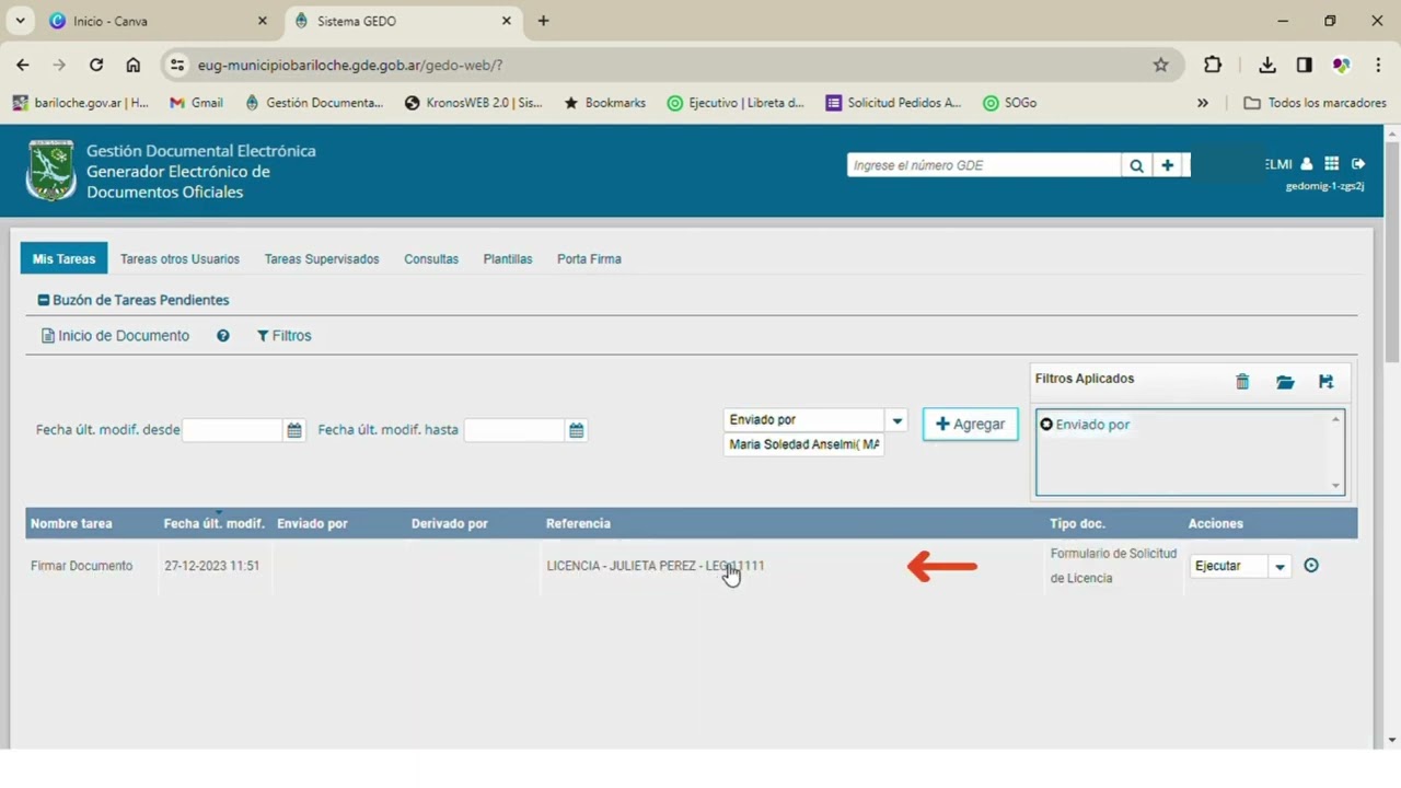 ¿Cómo verificar dónde está el trámite de mi licencia en GDE?