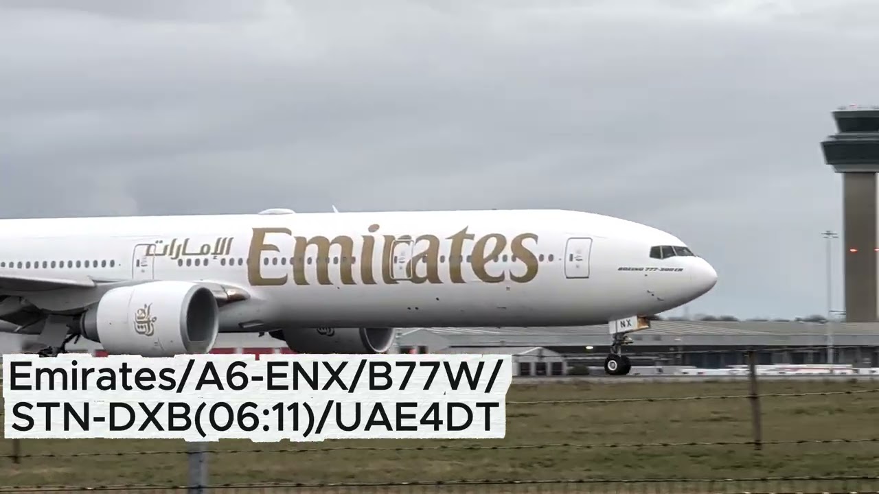 10 minuets of planespotting at STN airport!