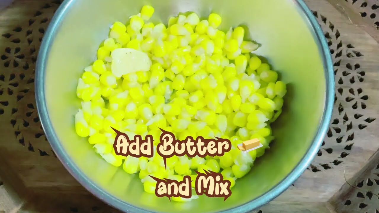 Masala sweet corn 🌽 chaat | spicy 🌶 corn chaat #corn #shorts #youtubeshorts _ The Spice & Flavours