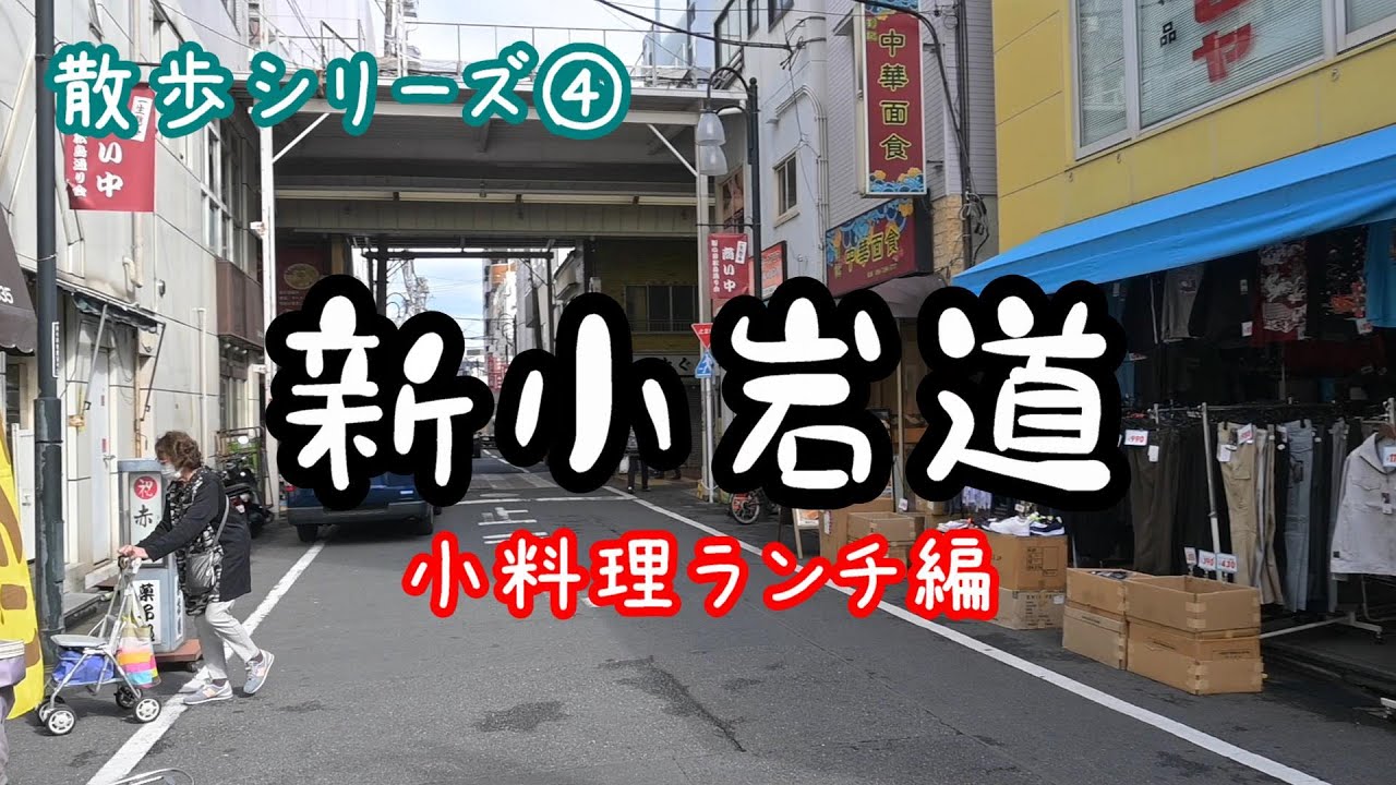 【新小岩】いろんな発見！紹介しながら散歩します。