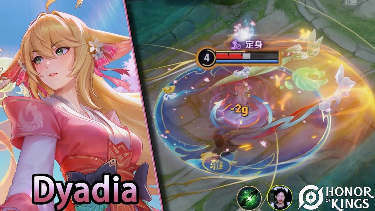 Honor of Kings（Dyadia） Dyadia's anime cooperation skin ｜Skin de cooperação de anime de Dyadia
