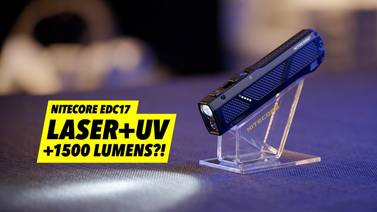 Наконец-то фонарик 3-в-1, который действительно работает — Nitecore EDC17