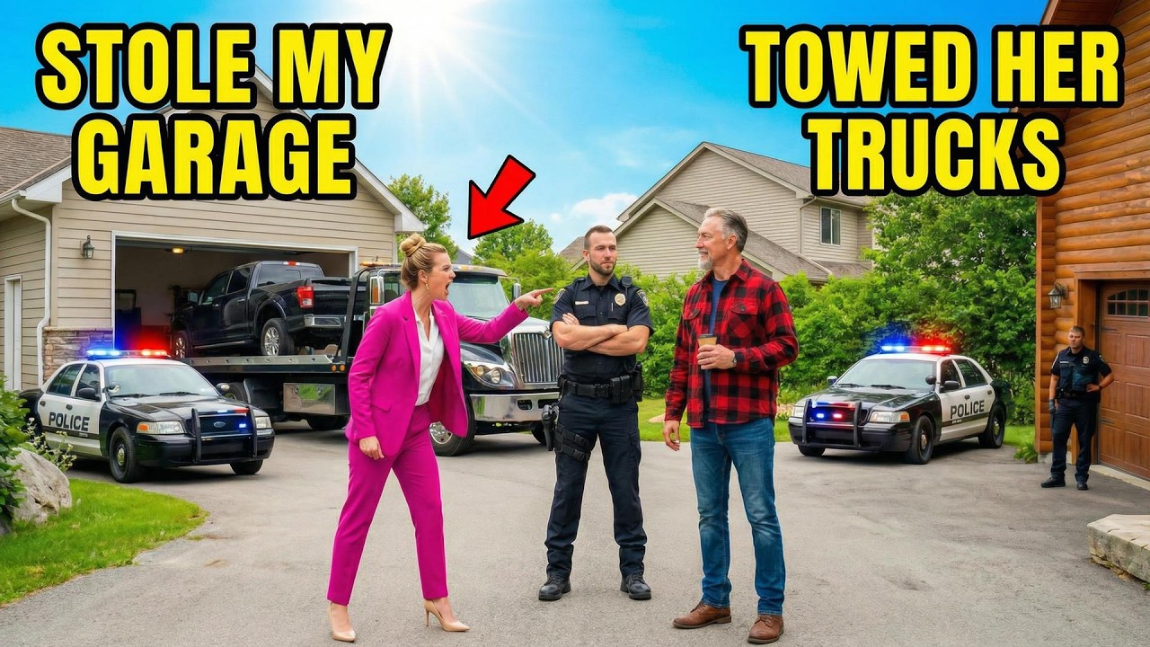 HOA KAREN STOLE MY GARAGE — So Grandpa TOWED BOTH TRUCKS!