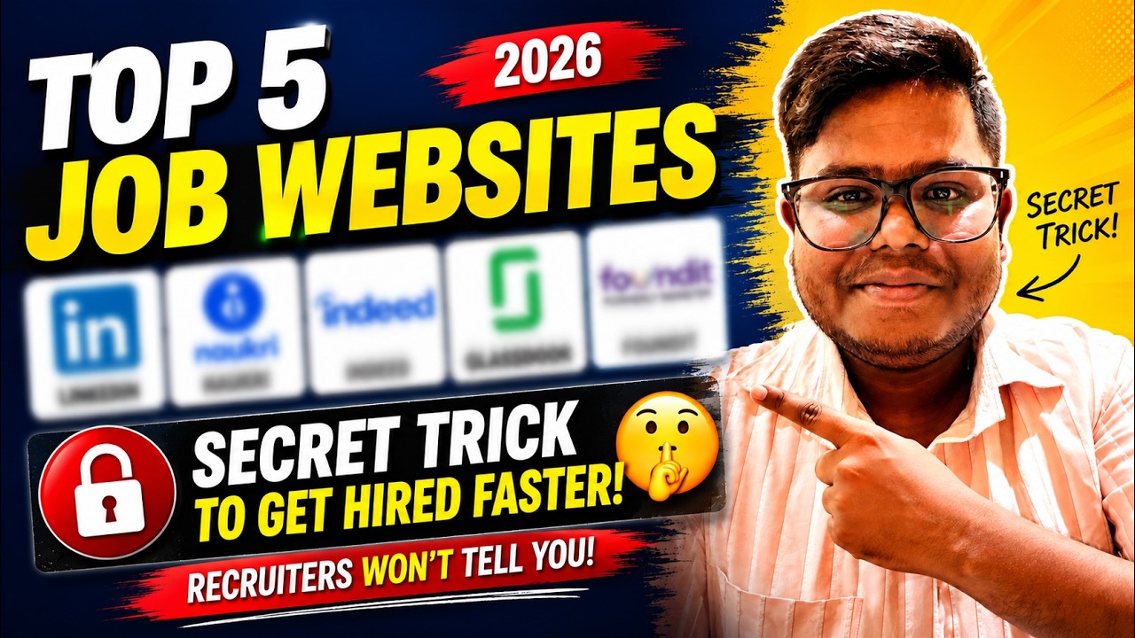 Top 5 Job Websites in 2026: My Proven Strategy to Get Hired!