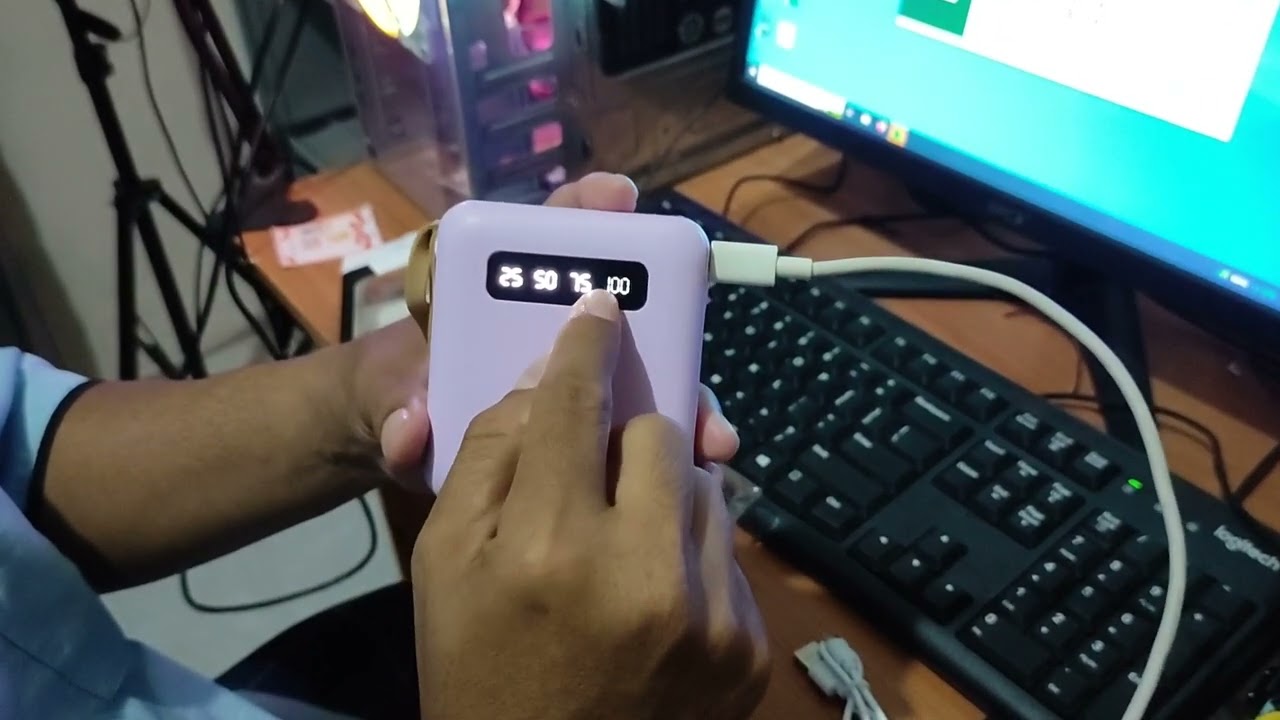 UBOXING POWER BANK LENTIVEN 20000MAh