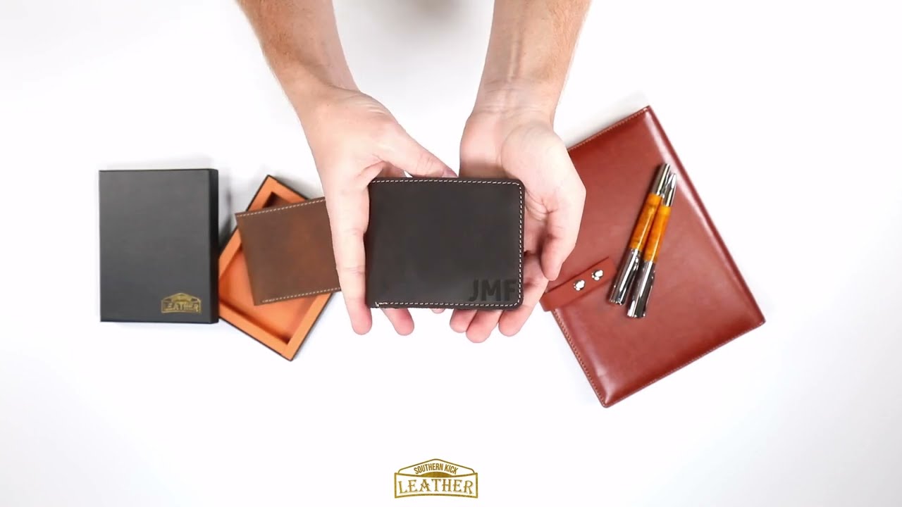 Southern Kick Leather Men's Wallet Set 1