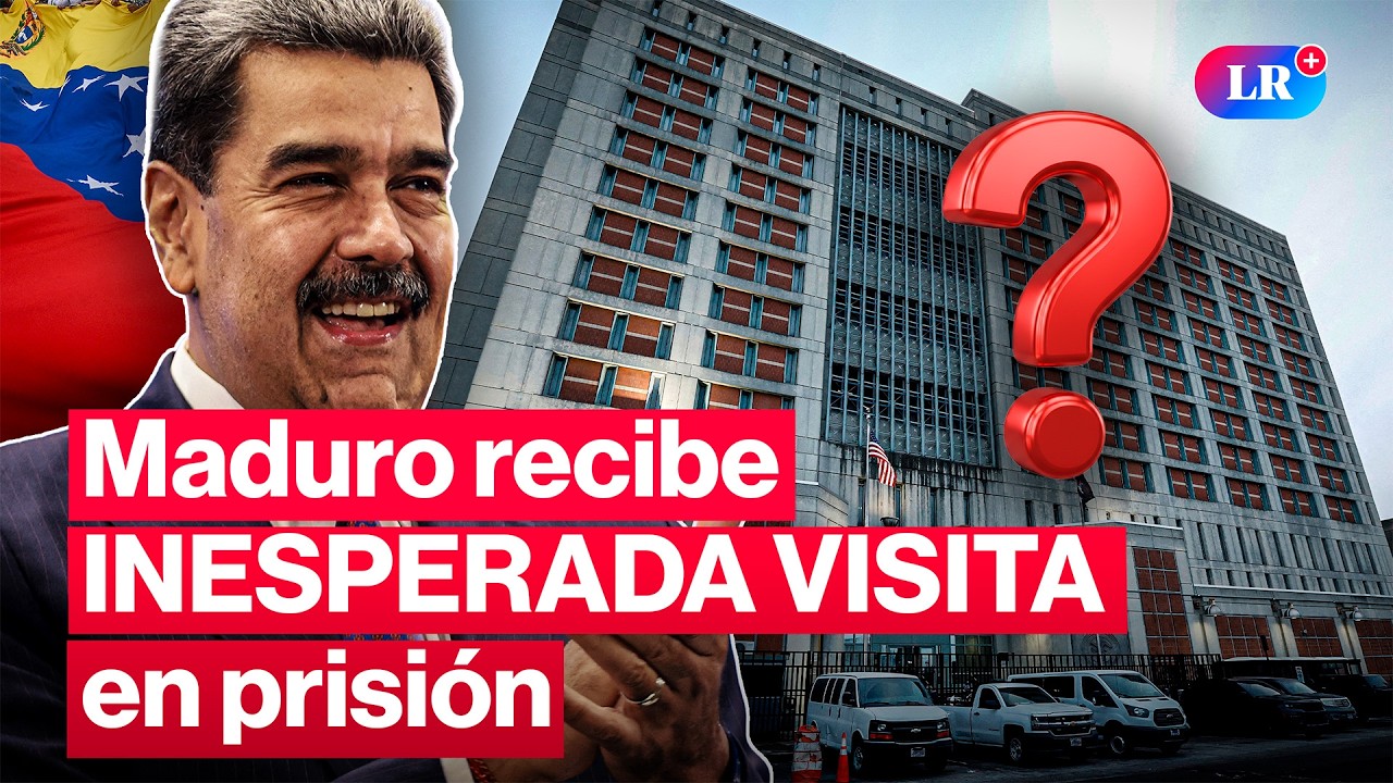 La MISTERIOSA VISITA a Nicolás Maduro mientras está preso en Nueva York #LR